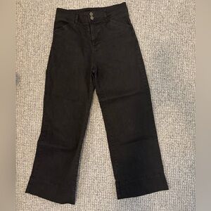 Wrap London High Rise Cropped Pants - Black - Women’s Size 6